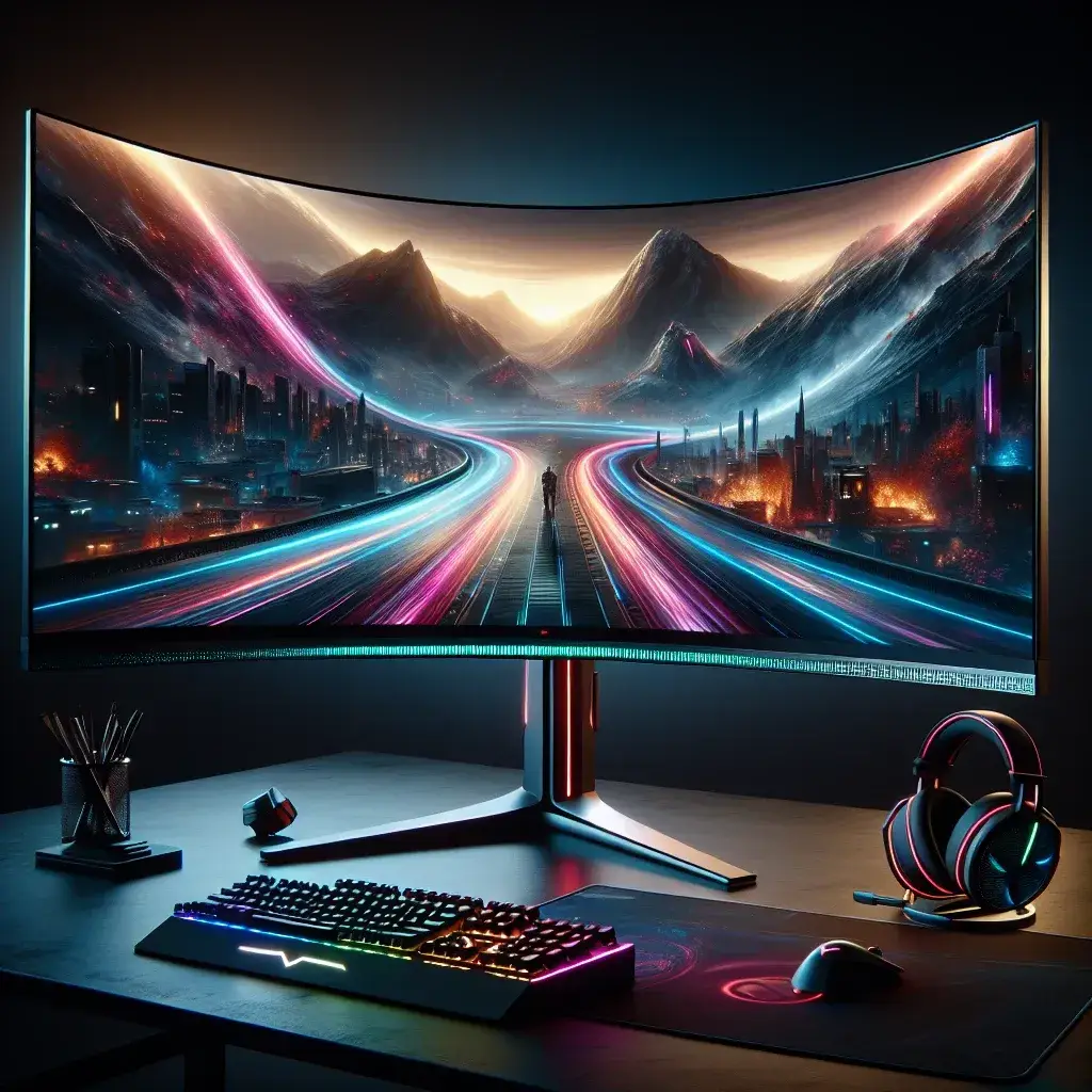 Asus ROG anuncia pantalla curva ultrapanorámica para eSports