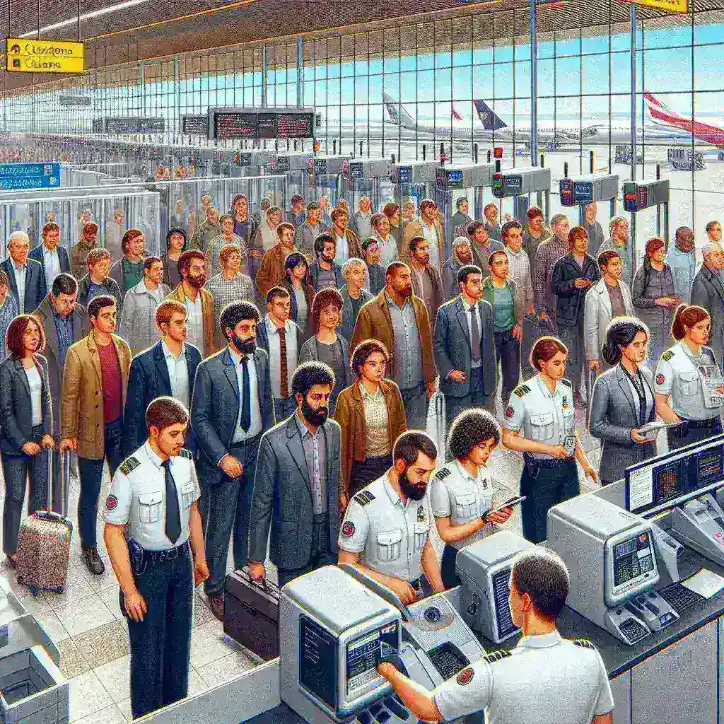 El aeropuerto de Barajas prueba sistemas biométricos en aduanas