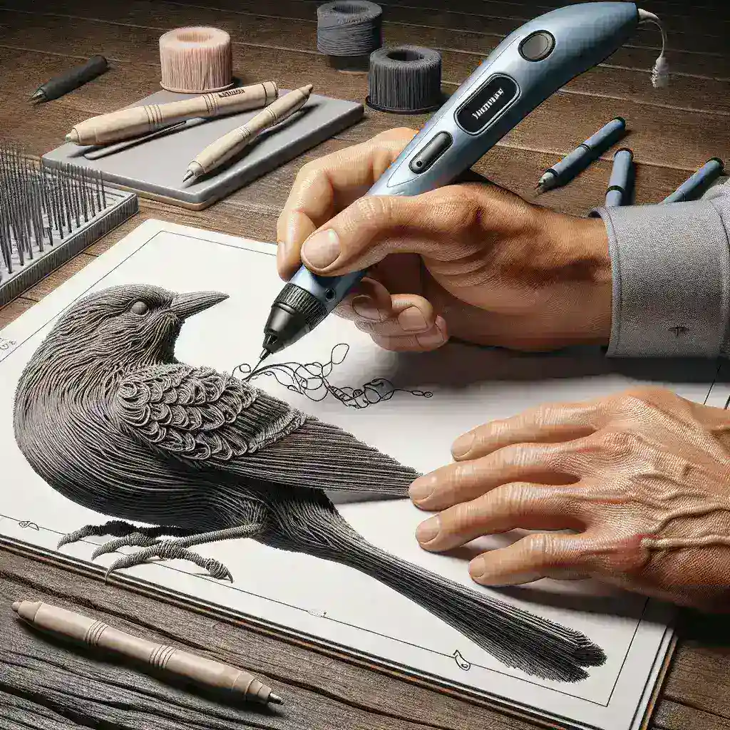 ¿Cómo añadir texturas a tus dibujos con un bolígrafo 3D?